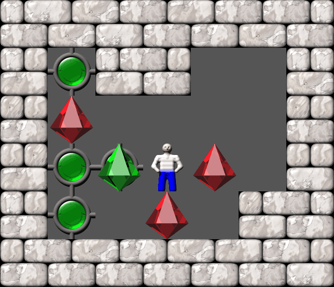 Сокобан More Bugs collections уровень 97